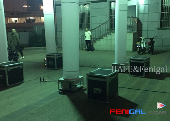 Columus Şişme Işıklı Kule Dış Mekan Geniş Alanlar için Yüksek Güçlü Acil Durum Aydınlatması