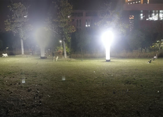 No Glare şişme aydınlatma kulesi Gece Dışarıda taşınabilir kullanım için 1200W 60HZ acil durum sistemi
