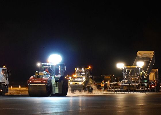 Güneş Serisi 640W LED Güvenlik Balonu Işığı Yangın Kurtarma Gece İnşaatı için İdealdir