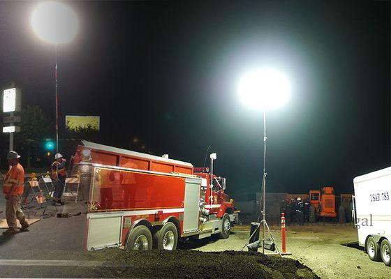 HAFE Güneş Serisi 1200W Tripod LED Balonları 40000-48000 Lümen Endüstriyel Kurtarma İnşaat Acil Durum için Parlama Yapmayan Işık