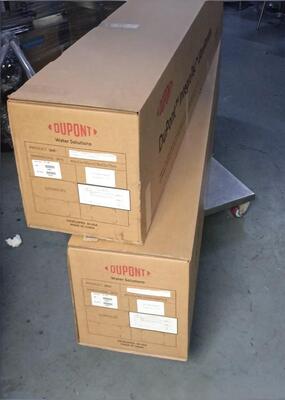 Dupont SFP-2860 PVDF Ultrafiltrasyon Membran Modülü, 0.03μm gözenek boyutu ve RO önceden işleme için 51m2 alanı