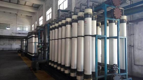 Dupont SFP-2860 PVDF Ultrafiltrasyon Membran Modülü, 0.03μm gözenek boyutu ve RO önceden işleme için 51m2 alanı