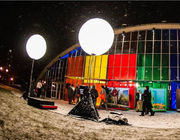 Inci Ile LED Ay Balon Işık 400 w Logo Baskı Tripod Üzerinde Olay Olay Dekorasyon Standı