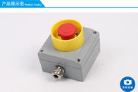 Su geçirmez Düğme Anahtarı Kutusu, Acil Durdurma Düğmesi Kutusu Gösterge Işığı Plastik Alüminyum