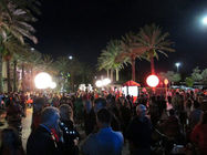 Festival ve Parti Dekorasyon Ve Markalama için LED Ay Balon Işık 120V 600w Softlight