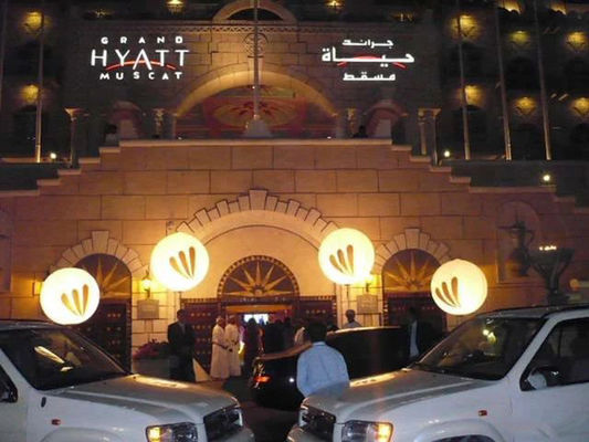 HMI 575 W Film Sınıf Olay Şişme Led Balon Işıklar Airstar Kristal Tipi