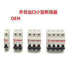 63A 1 P 2 P 3 P 4 P 230 V Sp Dp mcb minyatür devre kesici IEC60898 C10 6kA