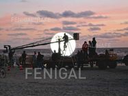 Kamyon Vinç Rig Tarafından Askıya Alınan 12kw Dış Mekan Film Aydınlatma Balonları