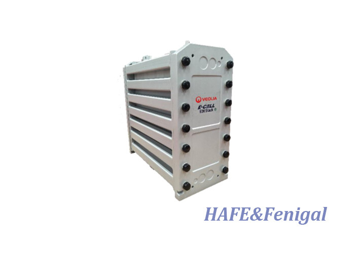 Ultra saf ve yüksek saflıklı su sistemleri için modüller Elektrodeyonlama (EDI) Yığınları E-Hücre-3X