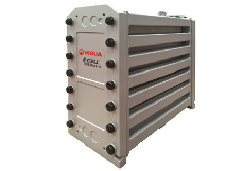 Veolia EDI E-Cell Stack MK-7 %97'ye kadar geri kazanım ultra saf su sistemleri