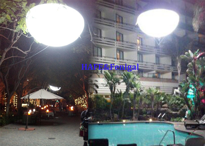 Ellipse 1.8kw Helium Hava dolusu Hafifletilebilir LED CRMX Kontrol Filmi Film Setleri Balon Işığı