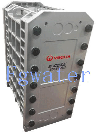 0.01-0.1um Veolia MK-7 EDI Elektrodeonizasyon Sistemi Saf Su Üretimini Yükseltin