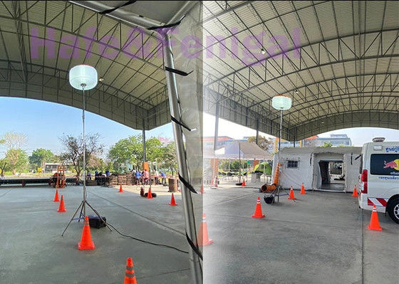 Güvenli Etkili Gece Işığı HAFE 1000W LED Balon Işığı Otoyol İşleri İçin