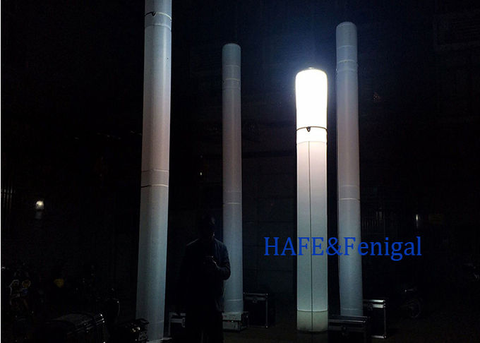 No Glare şişme aydınlatma kulesi Gece Dışarıda taşınabilir kullanım için 1200W 60HZ acil durum sistemi