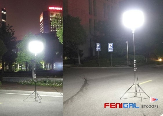 Güneş 1000W Parlama Serbest LED Balon Işığı Büyük alanlar için güçlü aydınlatma